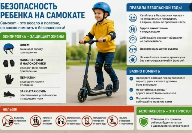 🛴 Электросамокат: скорость и свобода — или риск?