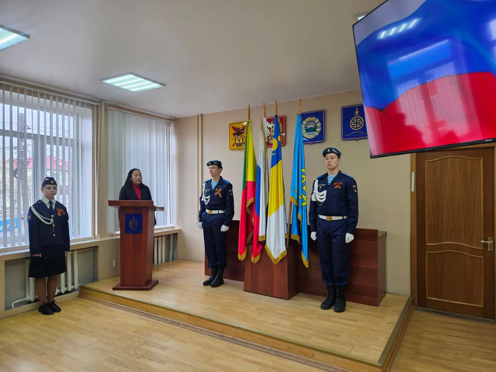 В администрации городского округа «Поселок Агинское» состоялось торжественное мероприят...