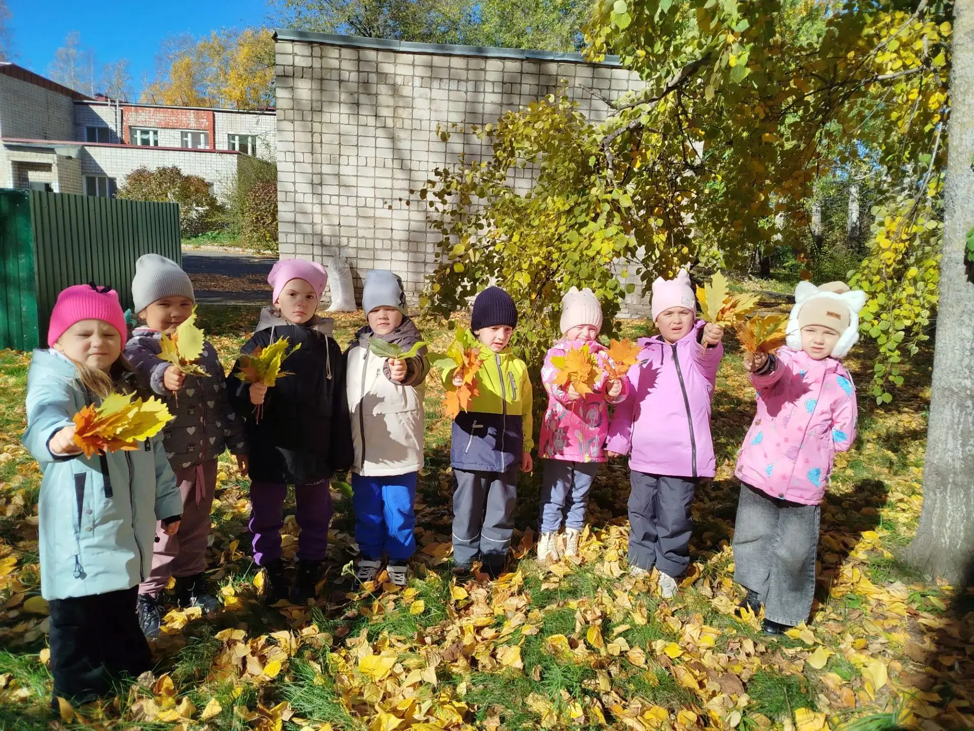 Золотая осень в гостях у ребят из группы №12! 🍂