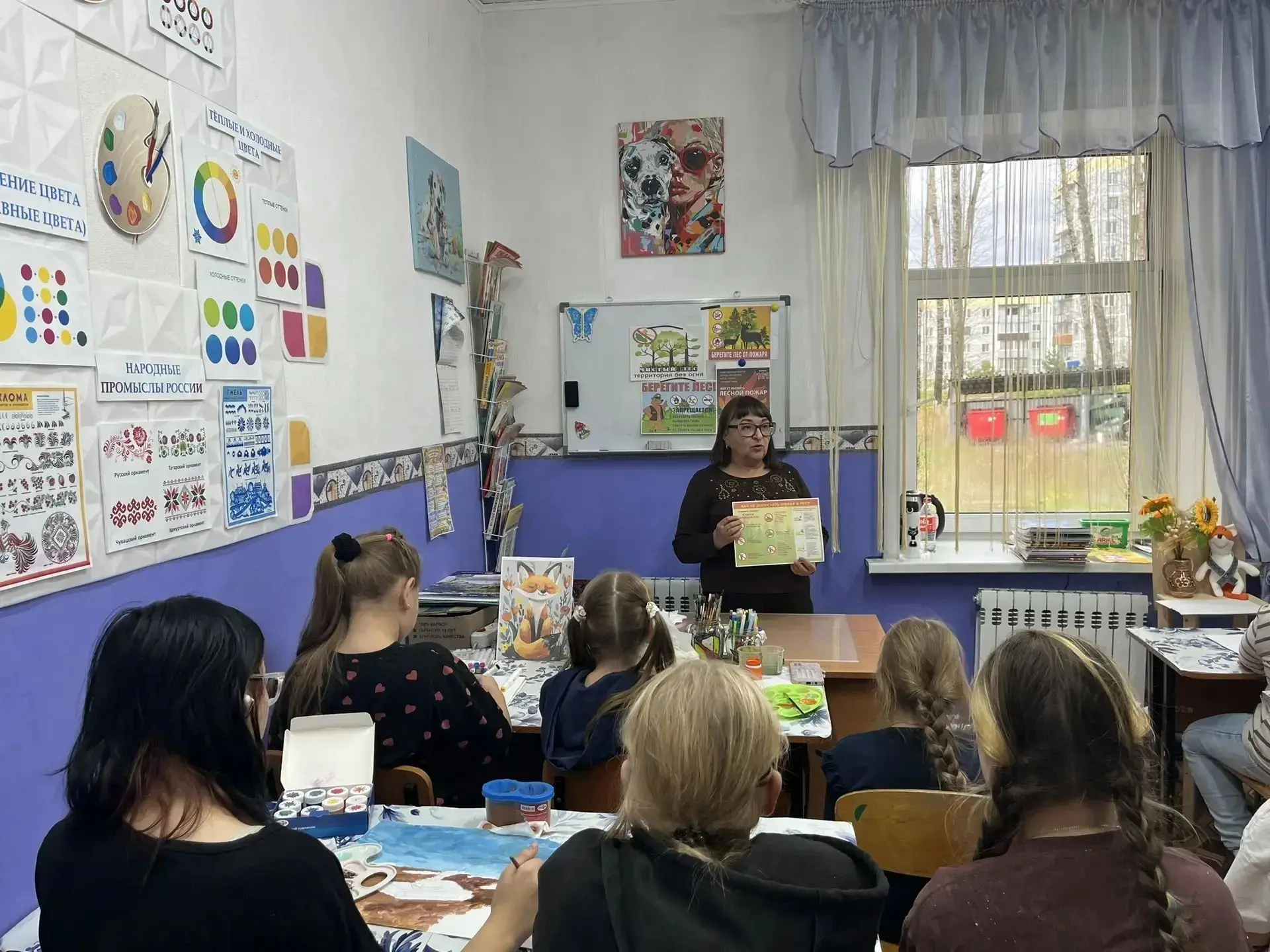 📌В рамках профилактической акции «Чистый лес- территория без огня» в детских объединен...
