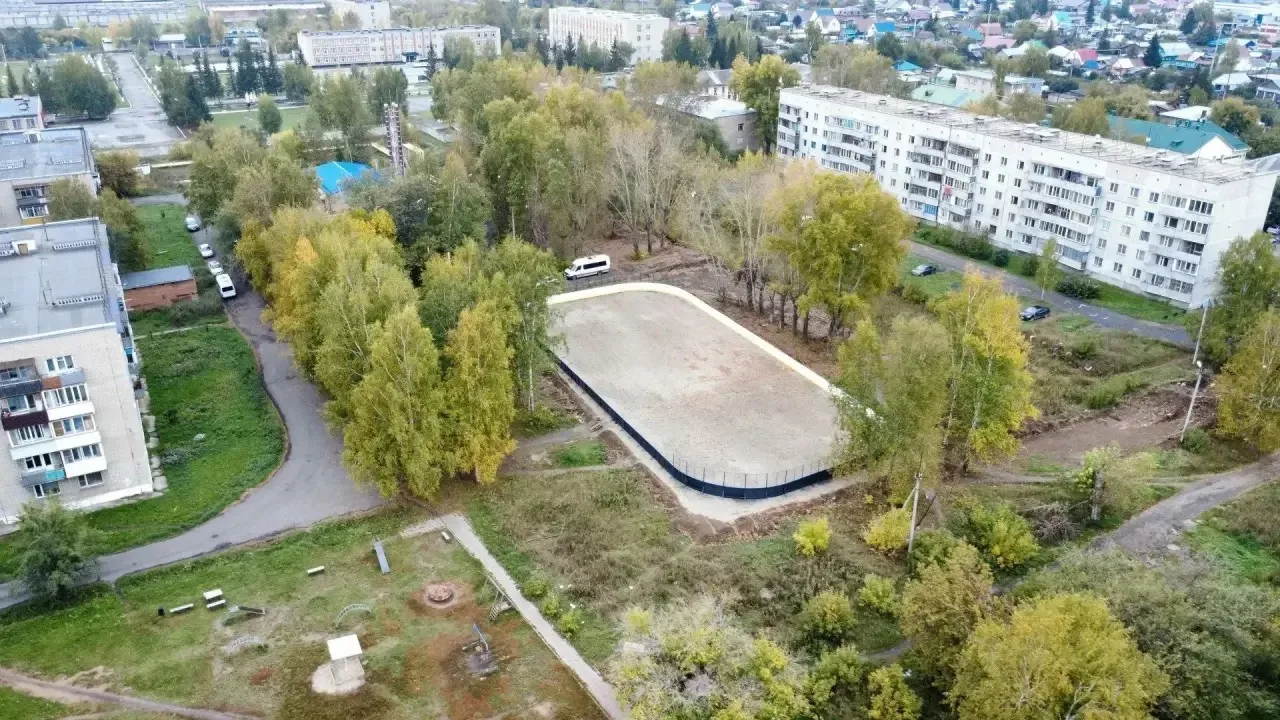 🏒Хоккейная коробка установлена