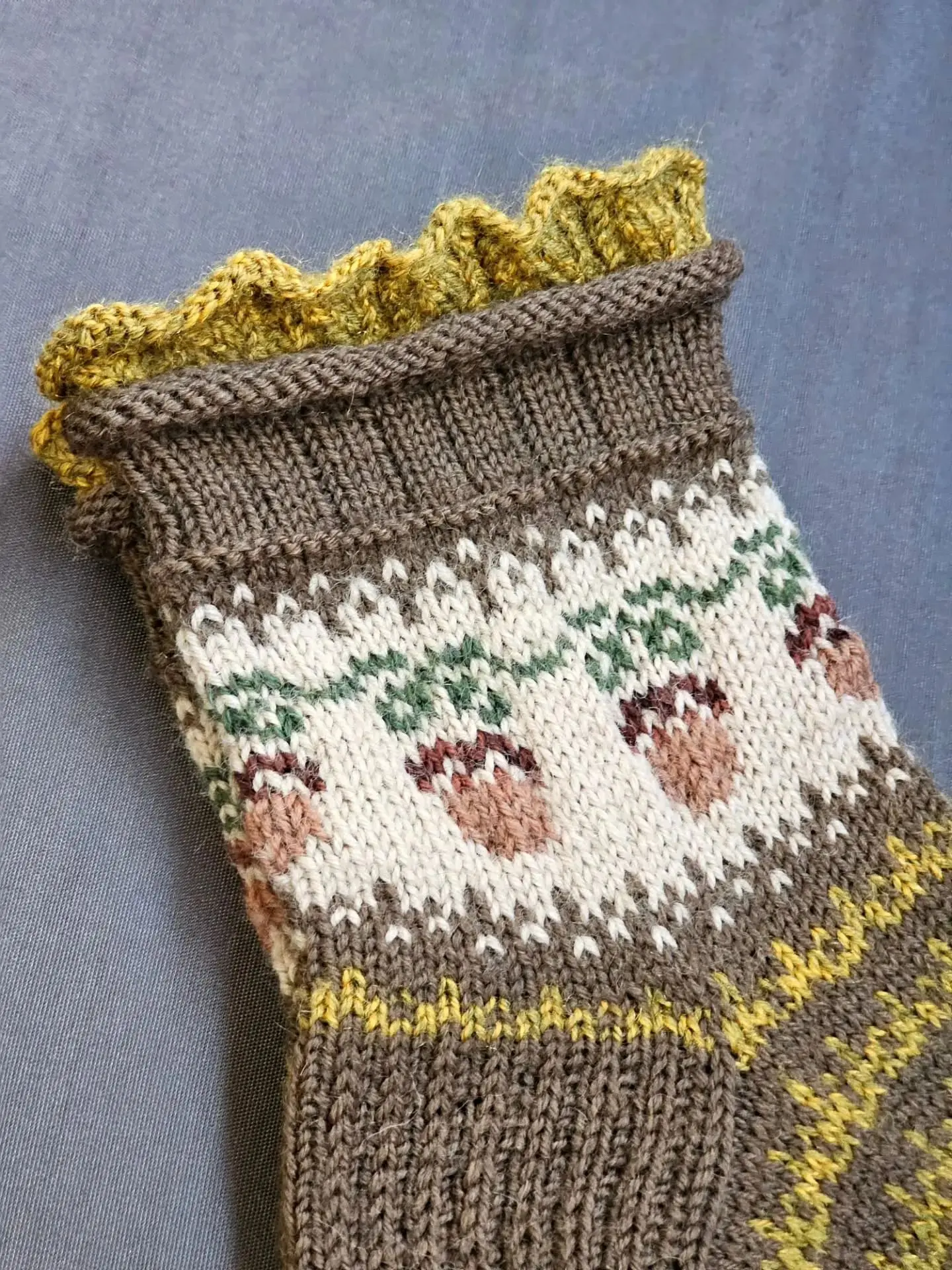 Красивые осенние 🍂 носочки. 🧦