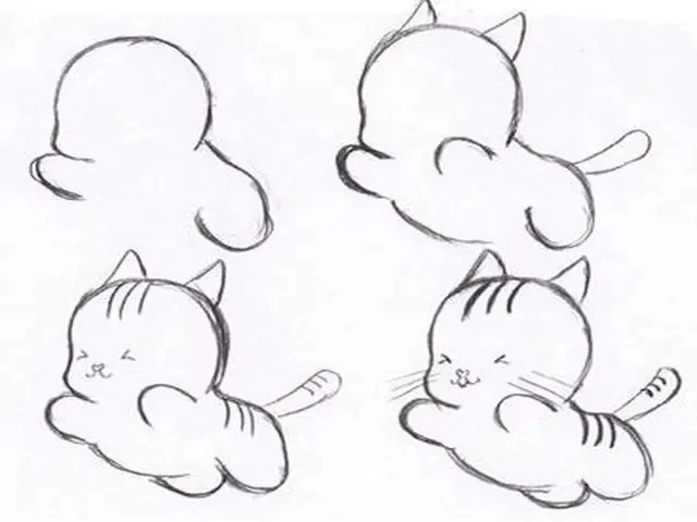Рисуем котика