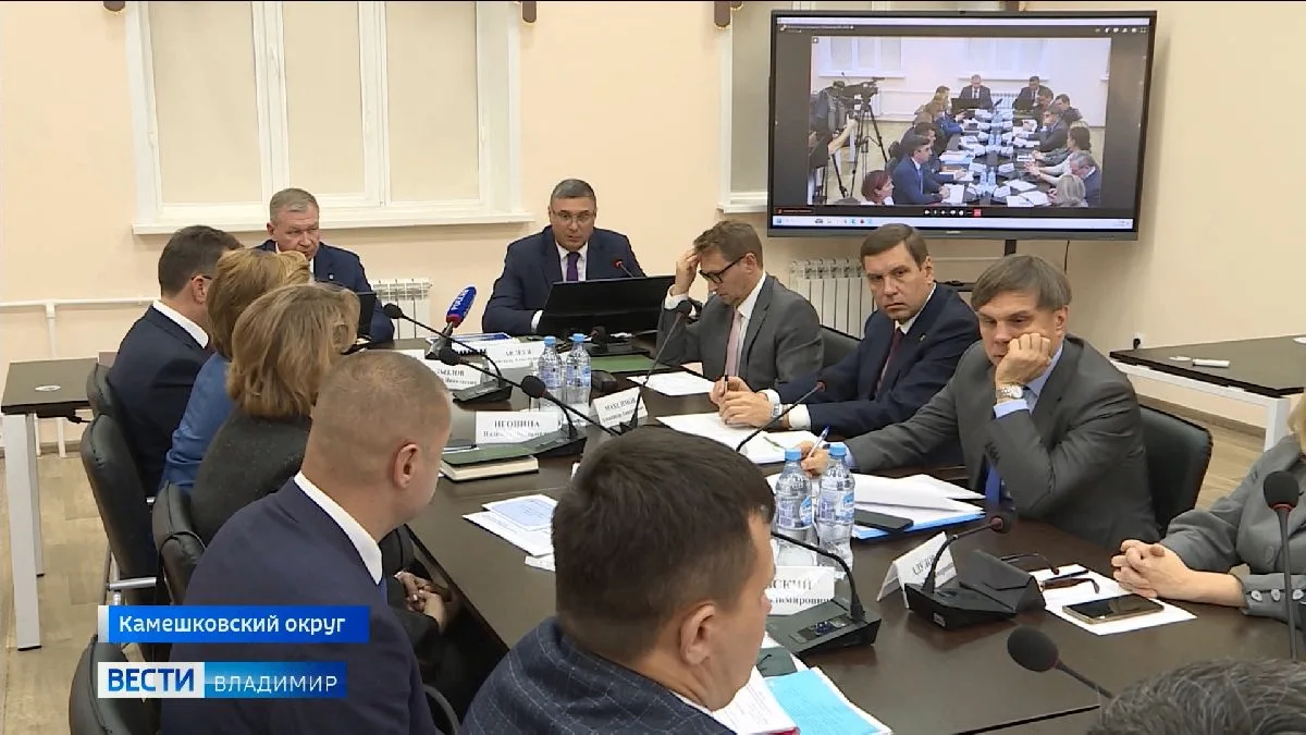 Губернатор Александр Авдеев оценил темпы развития Камешковского округа