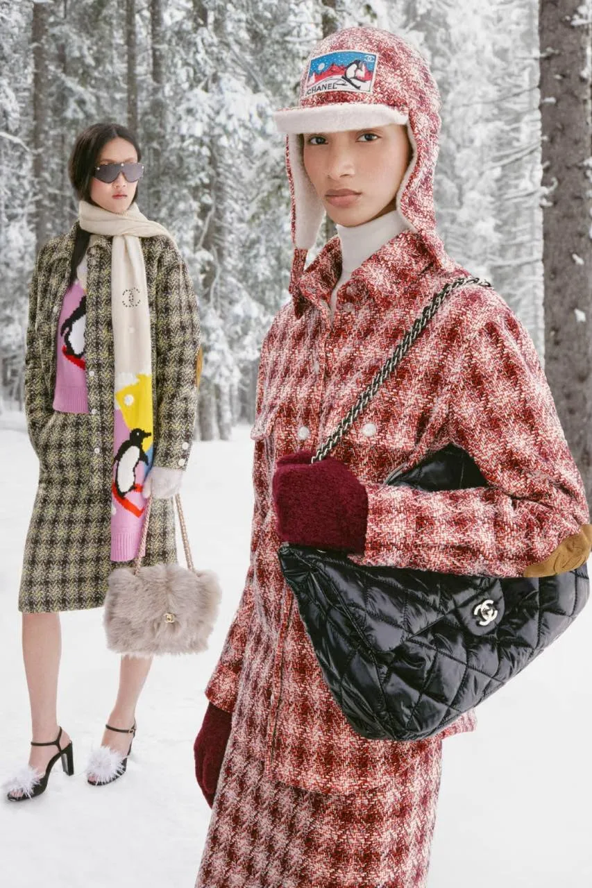 🎯 ❄️ Chanel превратил зиму в сказку: пингвины в твиде и кашемире