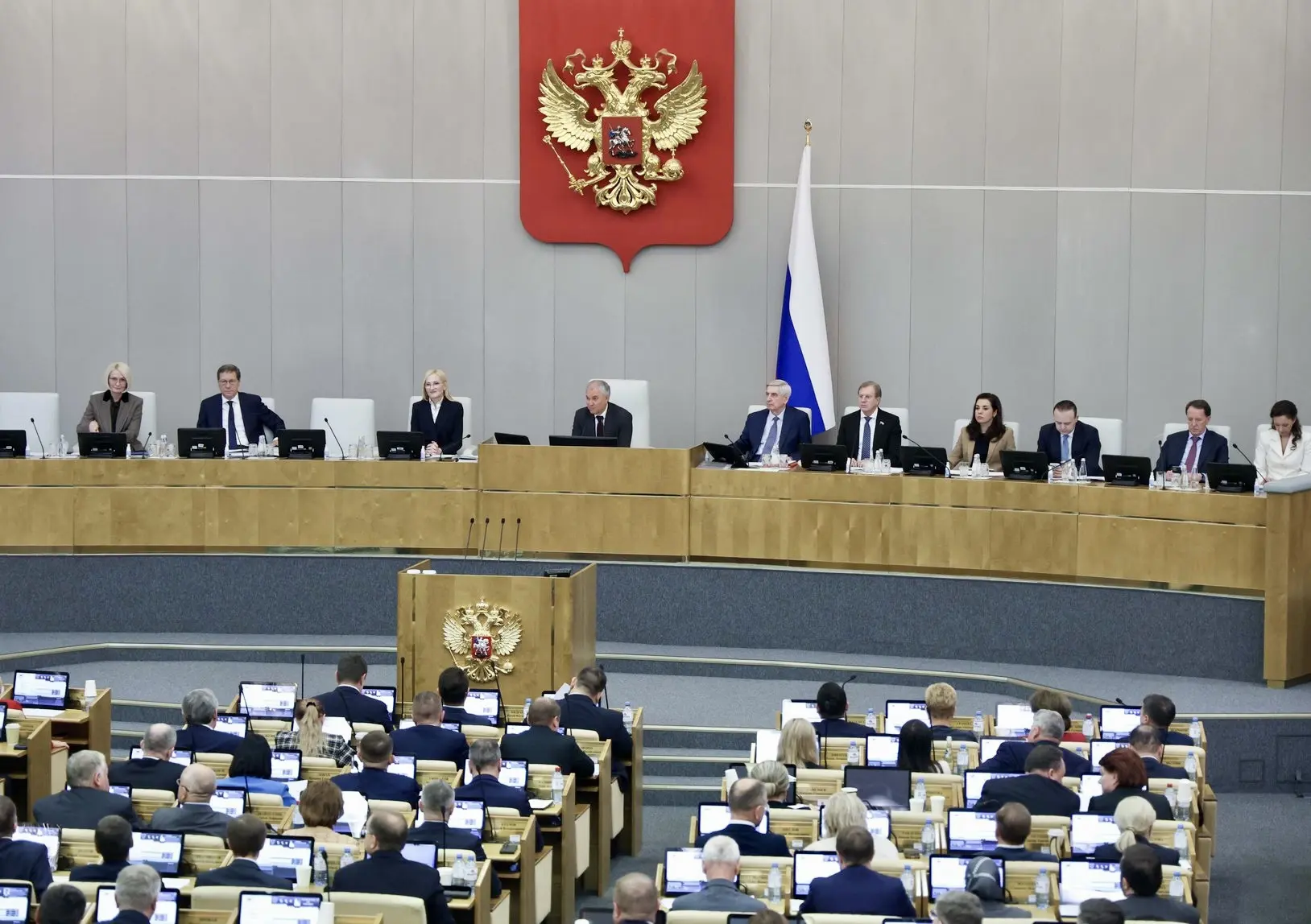 Сегодня приняла участие в пленарном заседании Государственной Думы.