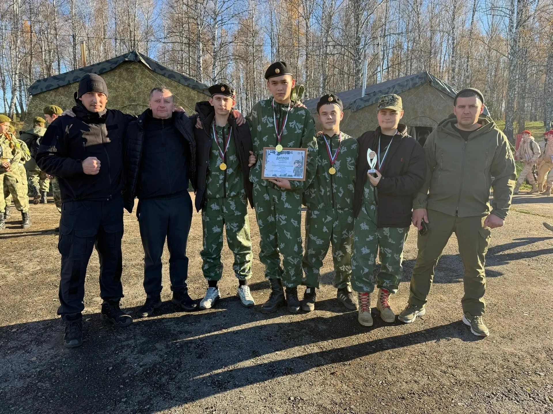 Второй, завершающий день военно‑спортивной патриотической игры "За Родину" прошёл 14 ок...