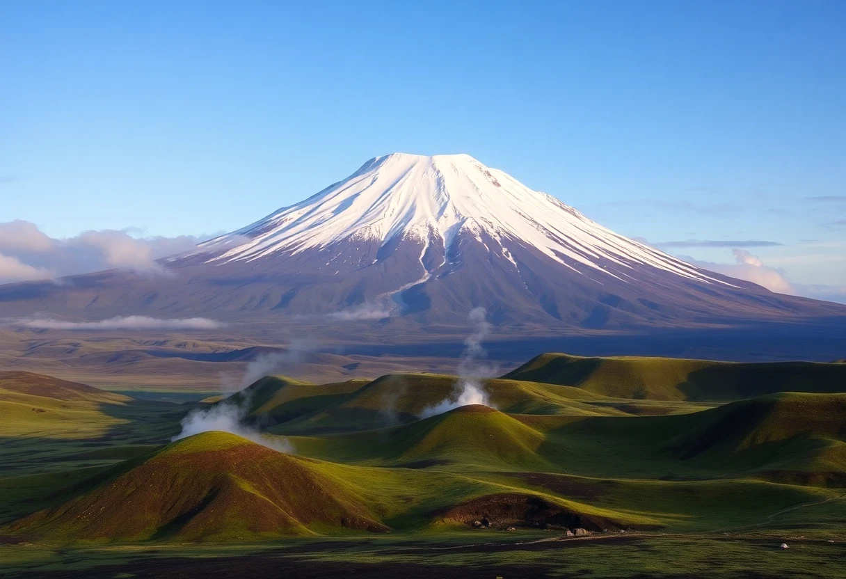 🌋 Камчатка: земля вулканов, гейзеров и медведей