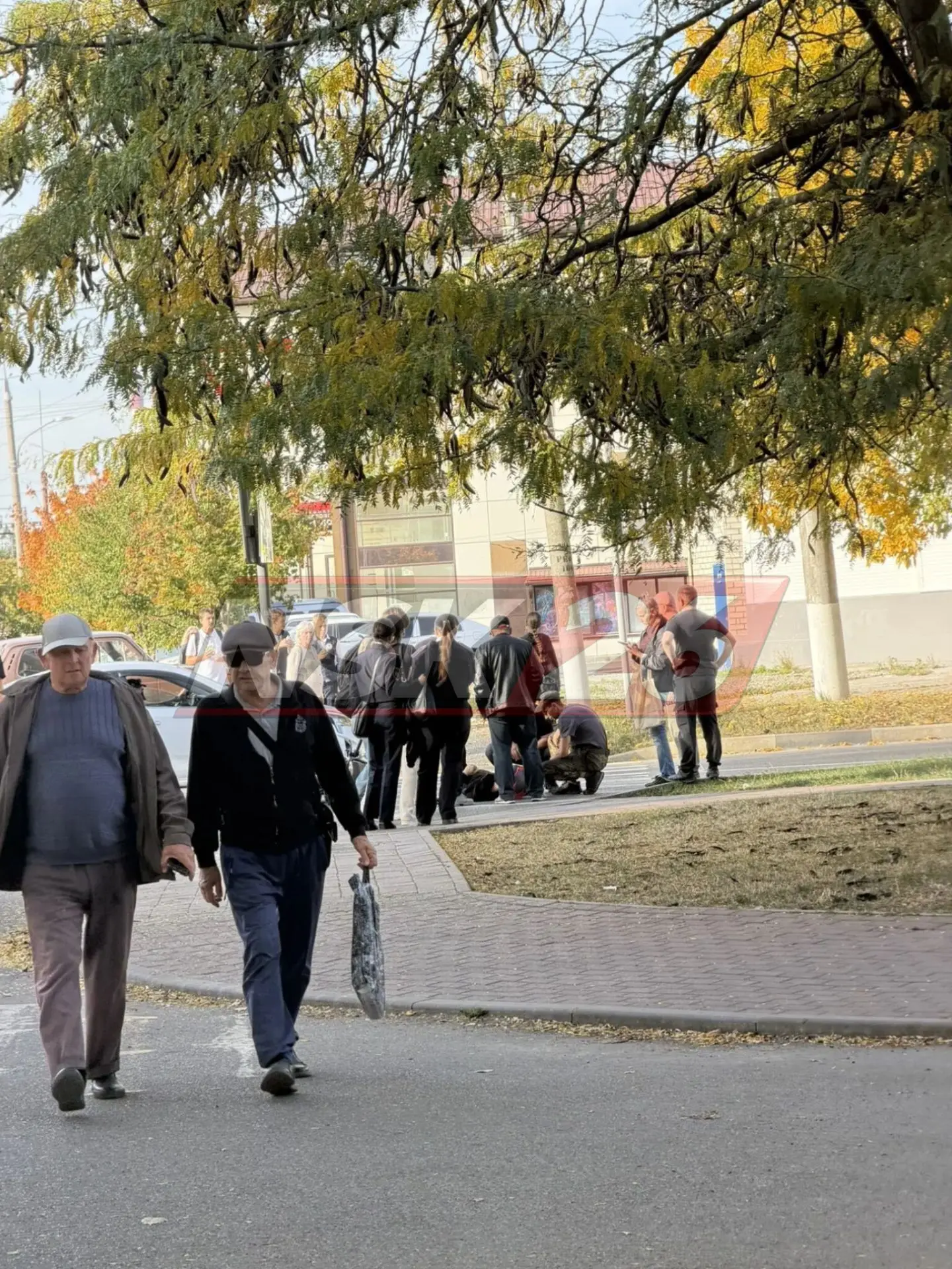 ❗️Революционная, Энгельса, авария с участием мотоциклиста