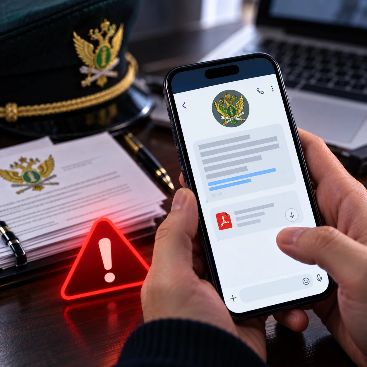 Мошенники рассылают свердловчанам сообщения от имени судебных приставов