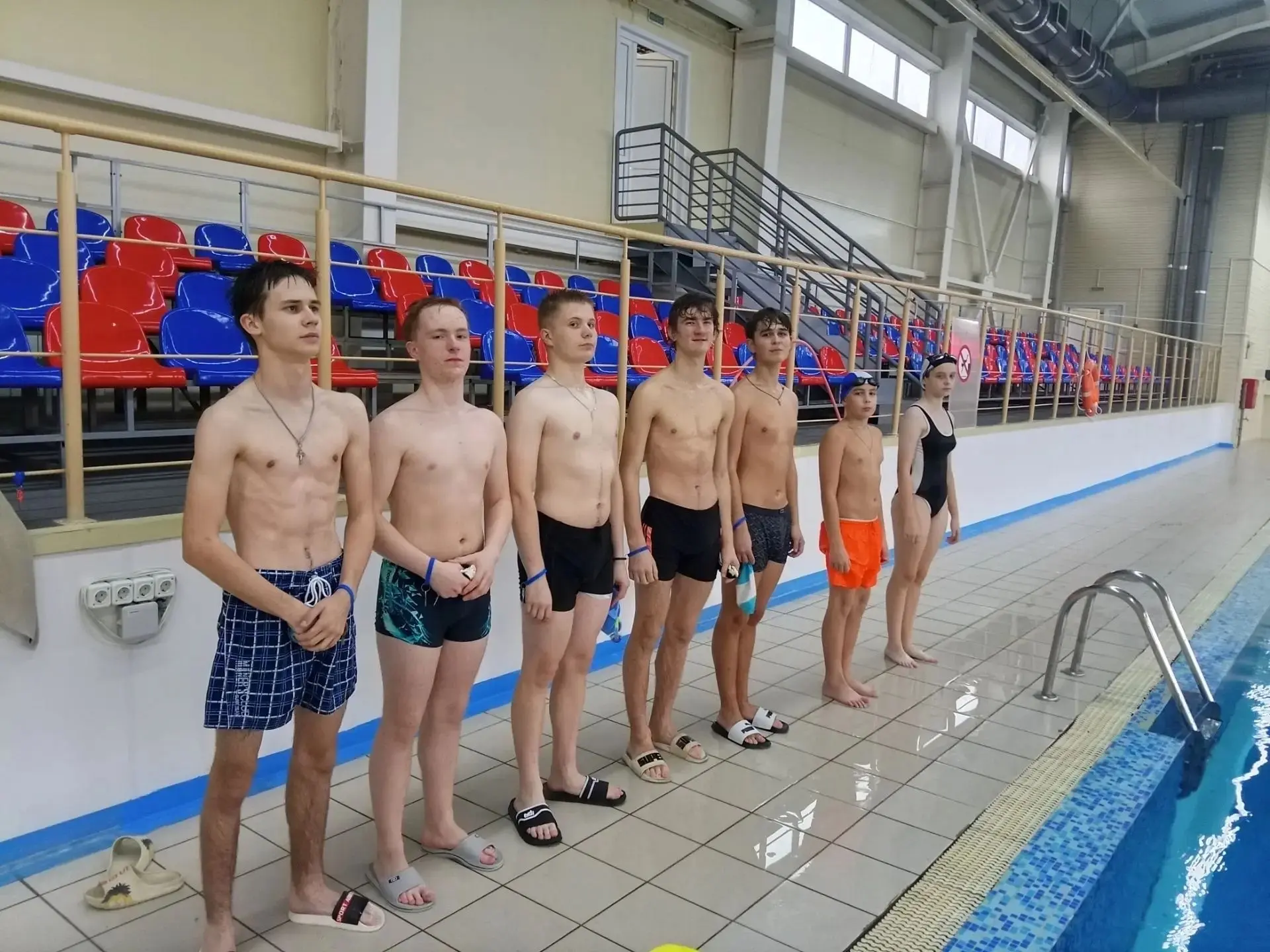 🏊‍♀14 октября в плавательном бассейне прошло выполнение норматива ГТО - "плавание".