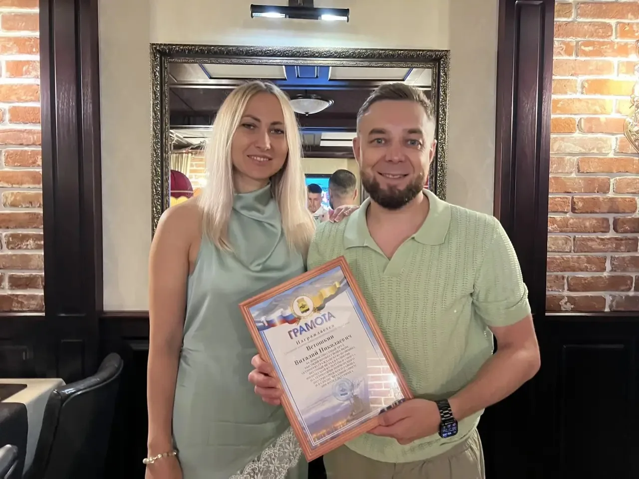 🥳💪🏻Вчера наш сооснователь и старший тренер Ветошкин Виталий Николаевич был награжден...
