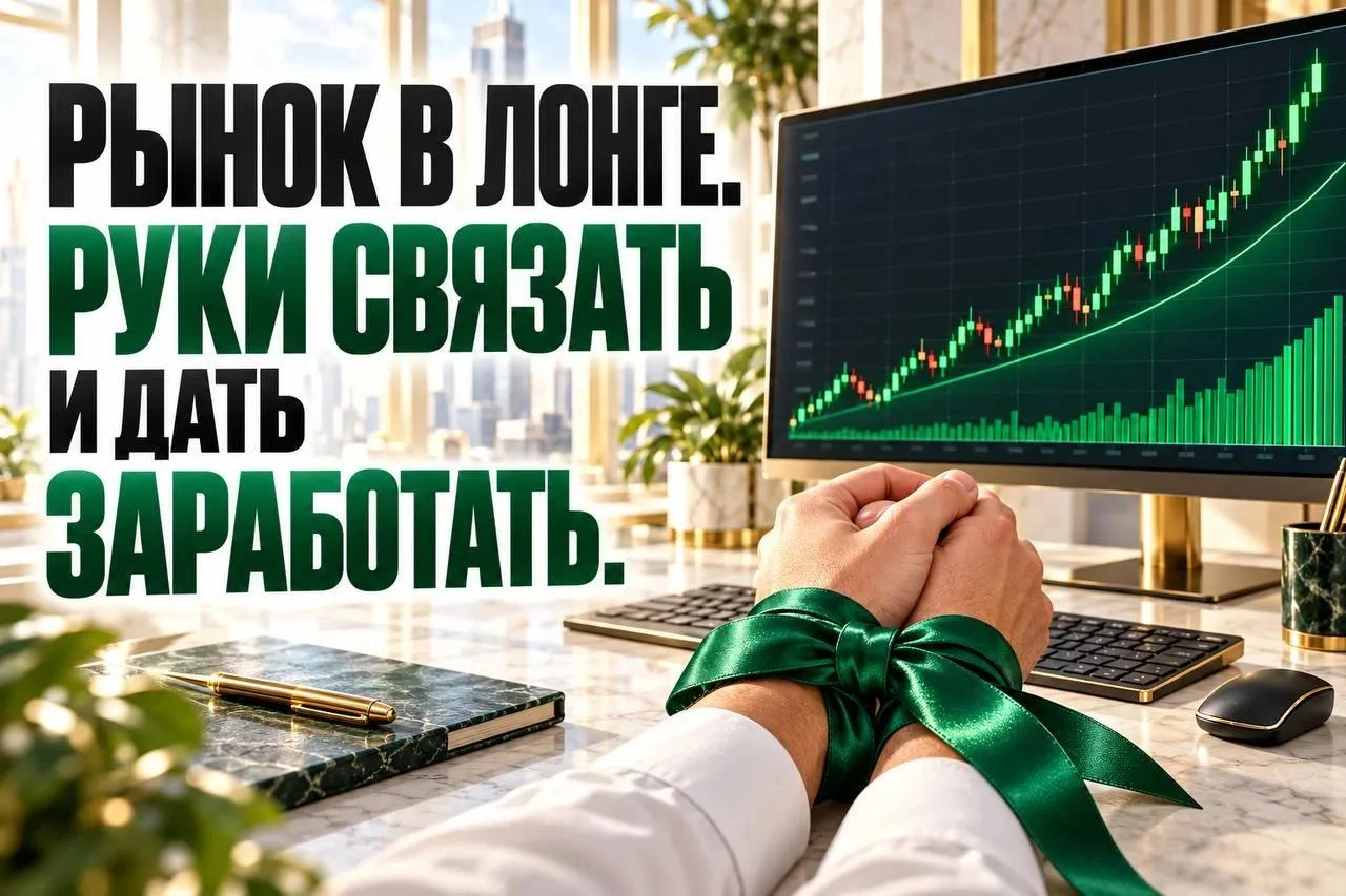 🔥 Рынок в лонге - руки связать и дать заработать