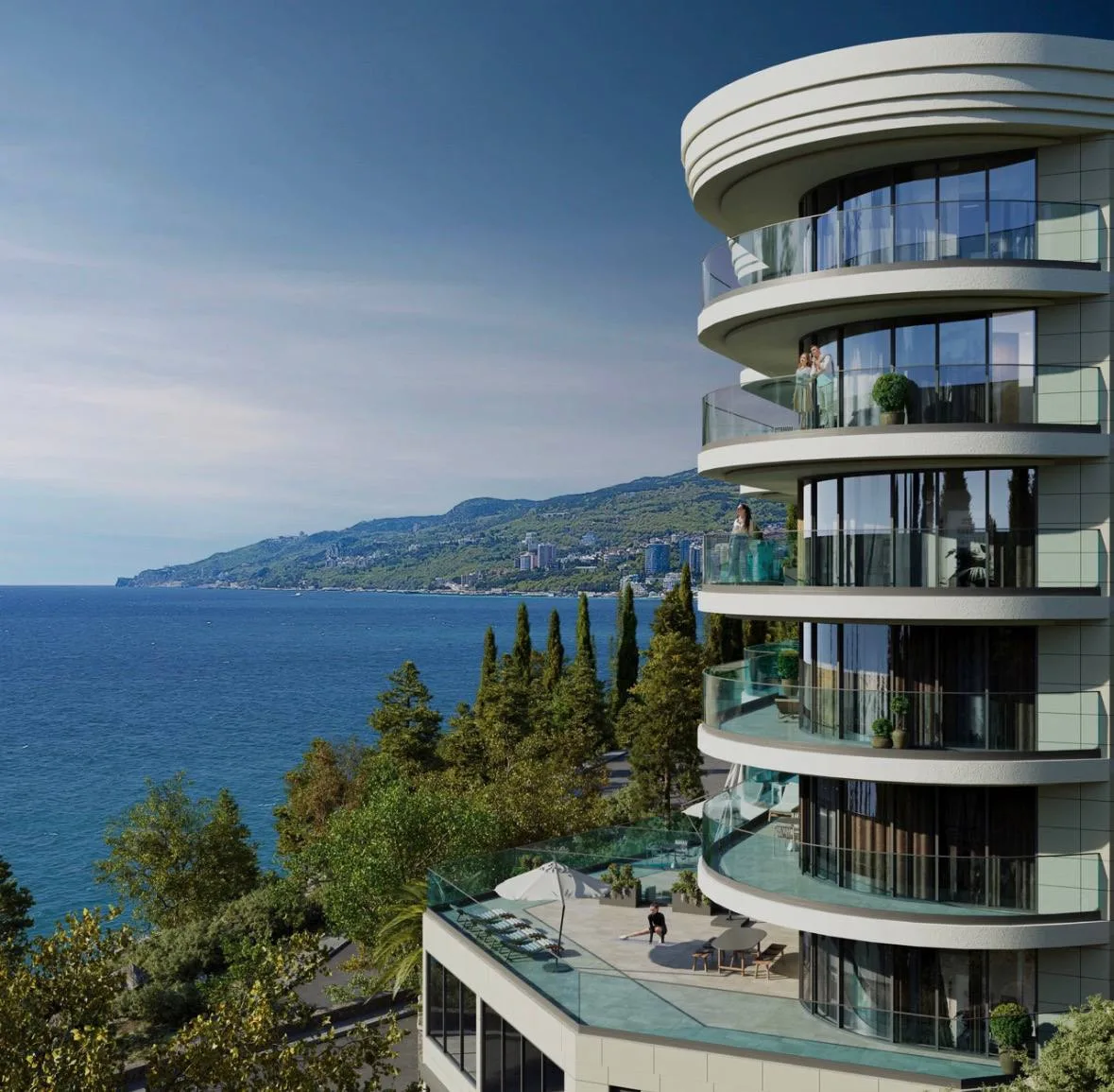 SKY PLAZA 5.0 — инвестируй в недвижимость в Ялте! 🌊
