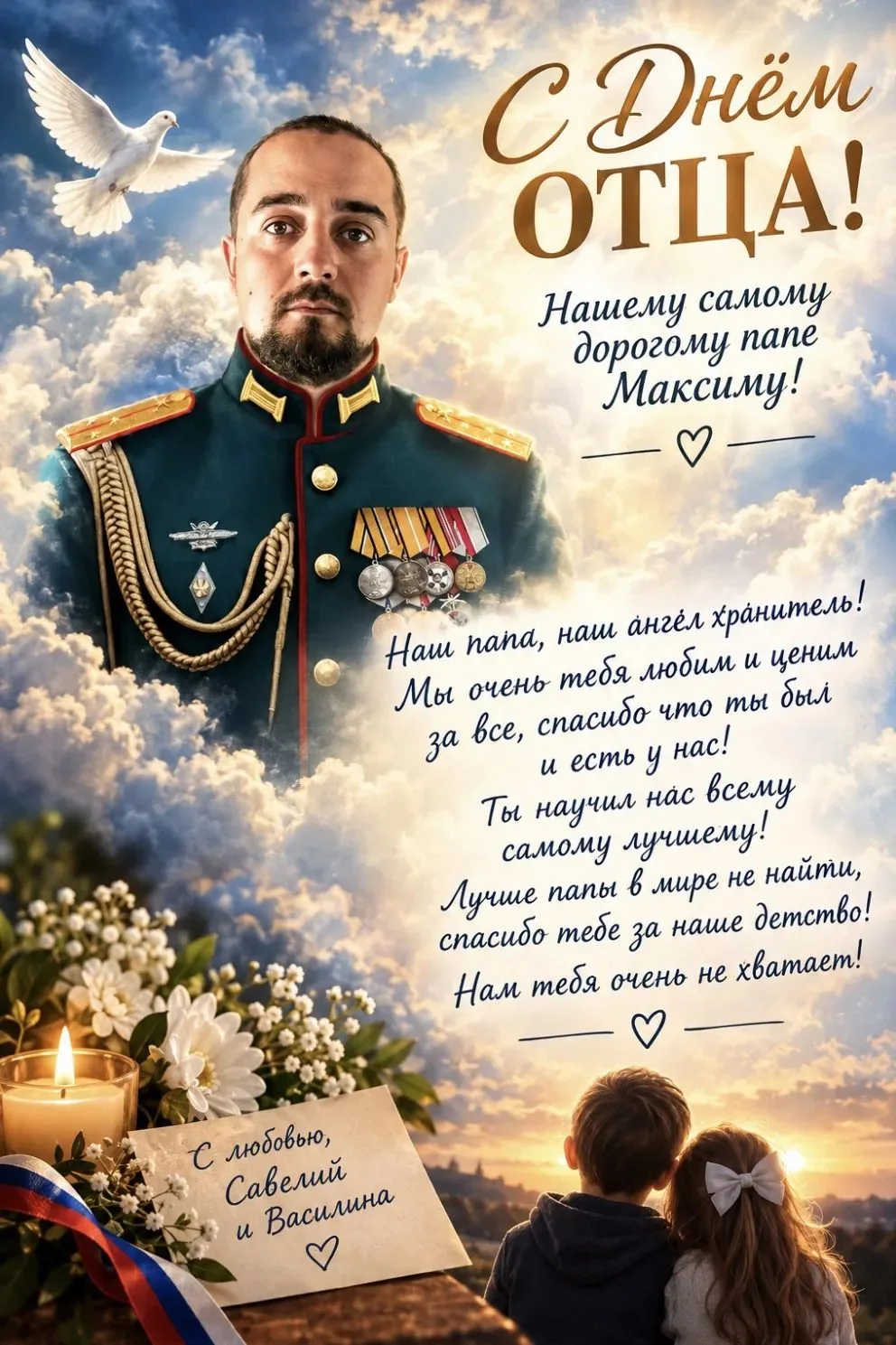 🕊️ «Папа в объективе» — память, которая живёт в сердце… ❤️