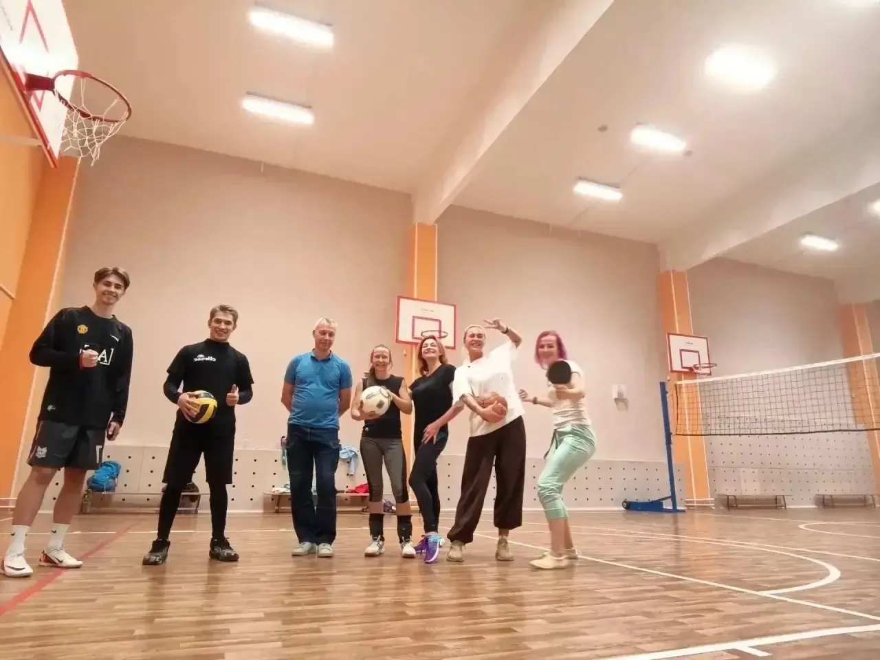 🎉 Прошла первая тренировка Семейной школьной лиги! 🎉