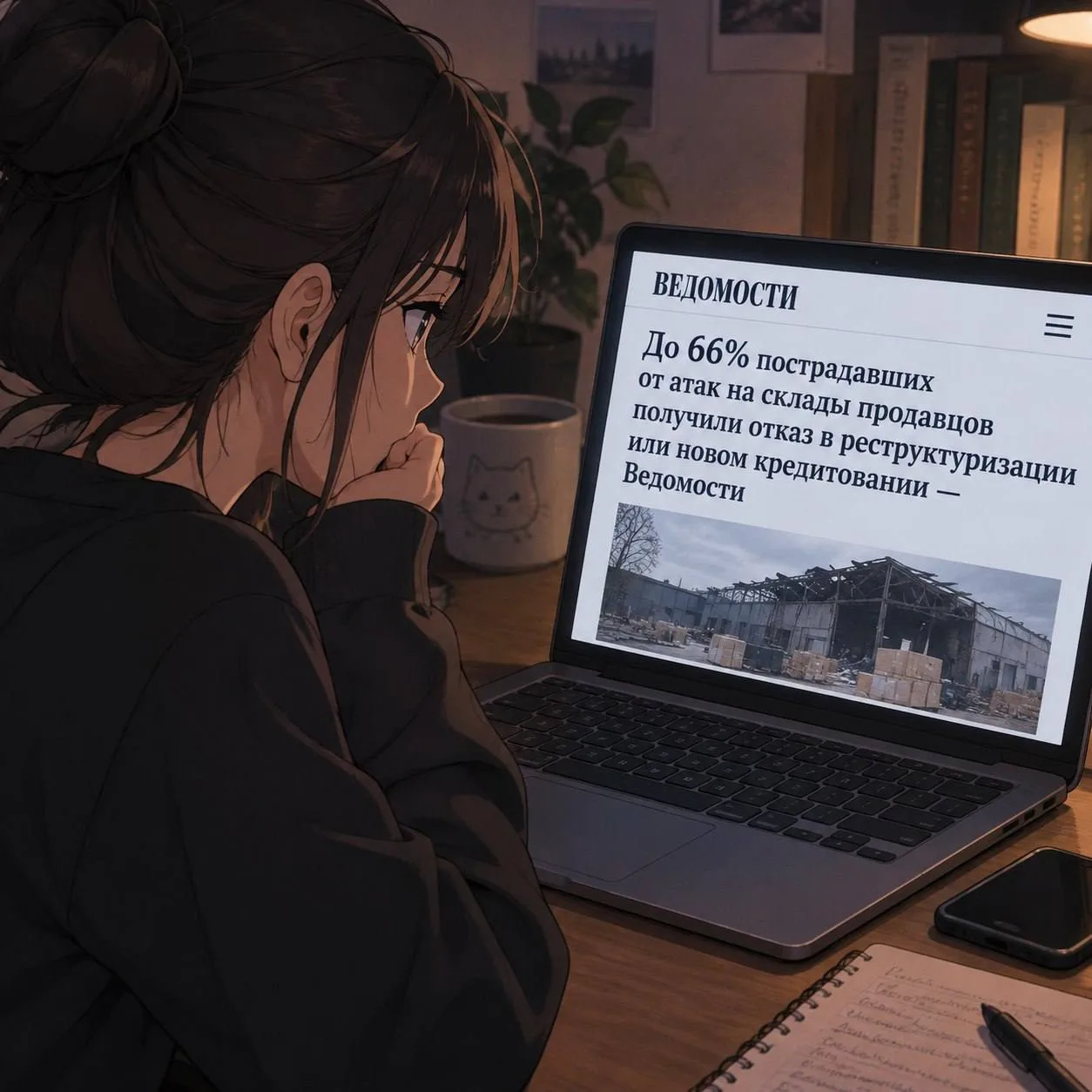 До 66% пострадавших от атак на склады продавцов получили отказ в реструктуризации или н...