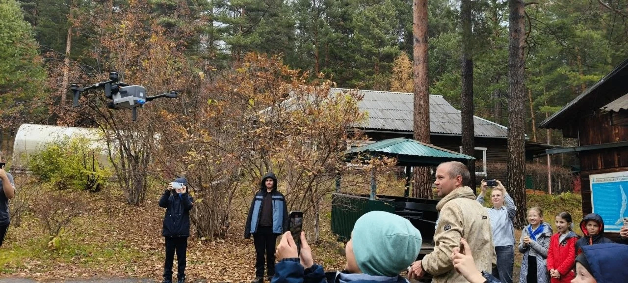 🌲Школьникам Приангарья рассказали, как современные технологии помогают защищать леса