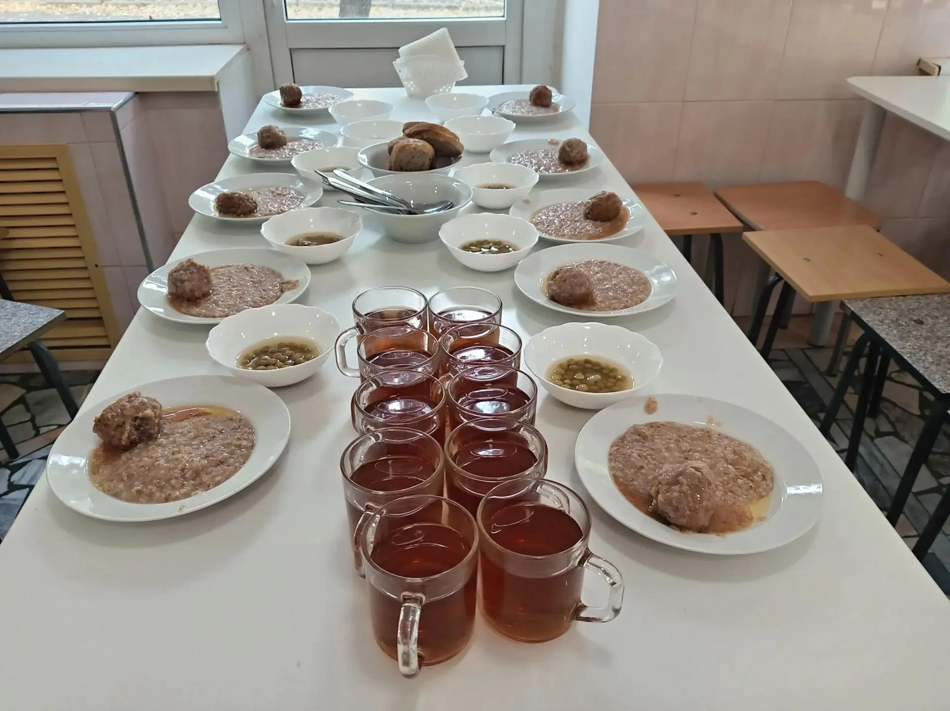 🍽 Вкусный и полезный завтрак в нашем лицее! 🍽
