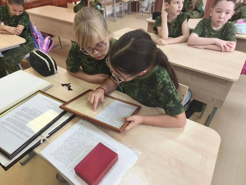 Школьный урок архивного отдела: о чем рассказывают фронтовые письма и как их сохранить
