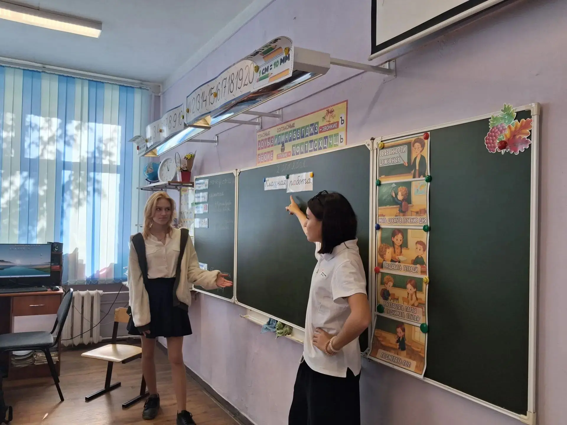🔔 Учитель на один день: праздничный День дублёра прошёл в школе № 20!