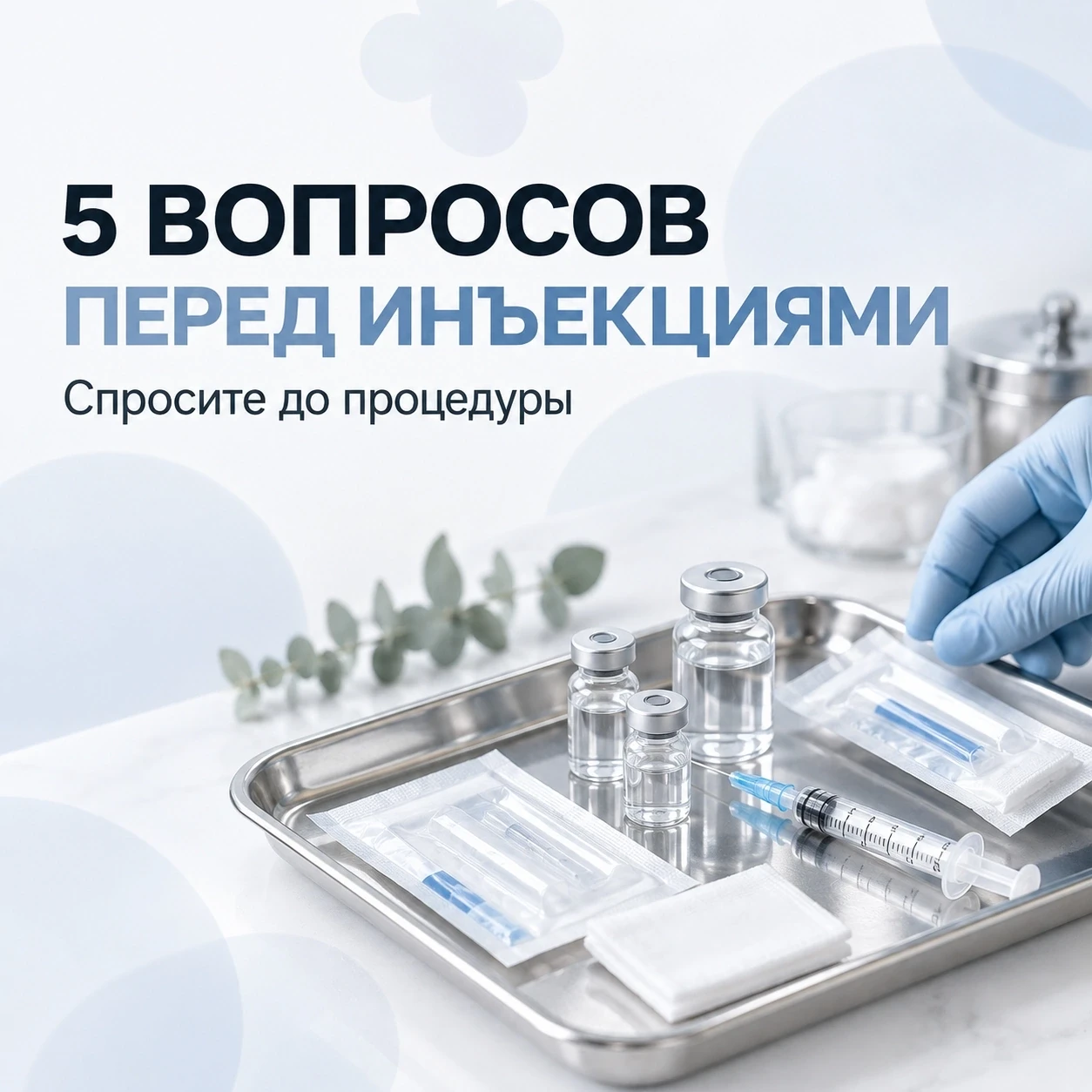 💉 Пять вопросов, которые стоит задать до инъекционной процедуры - сохраните, чтобы нич...