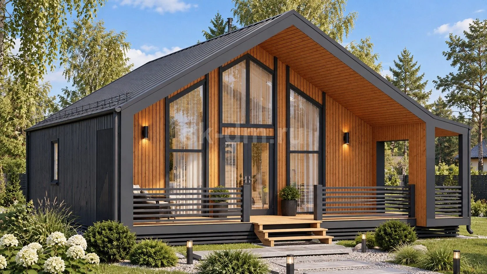 🏡 ДОМ «БАРН» — ОТ ВИЗУАЛИЗАЦИИ ДО РЕАЛЬНОСТИ!
