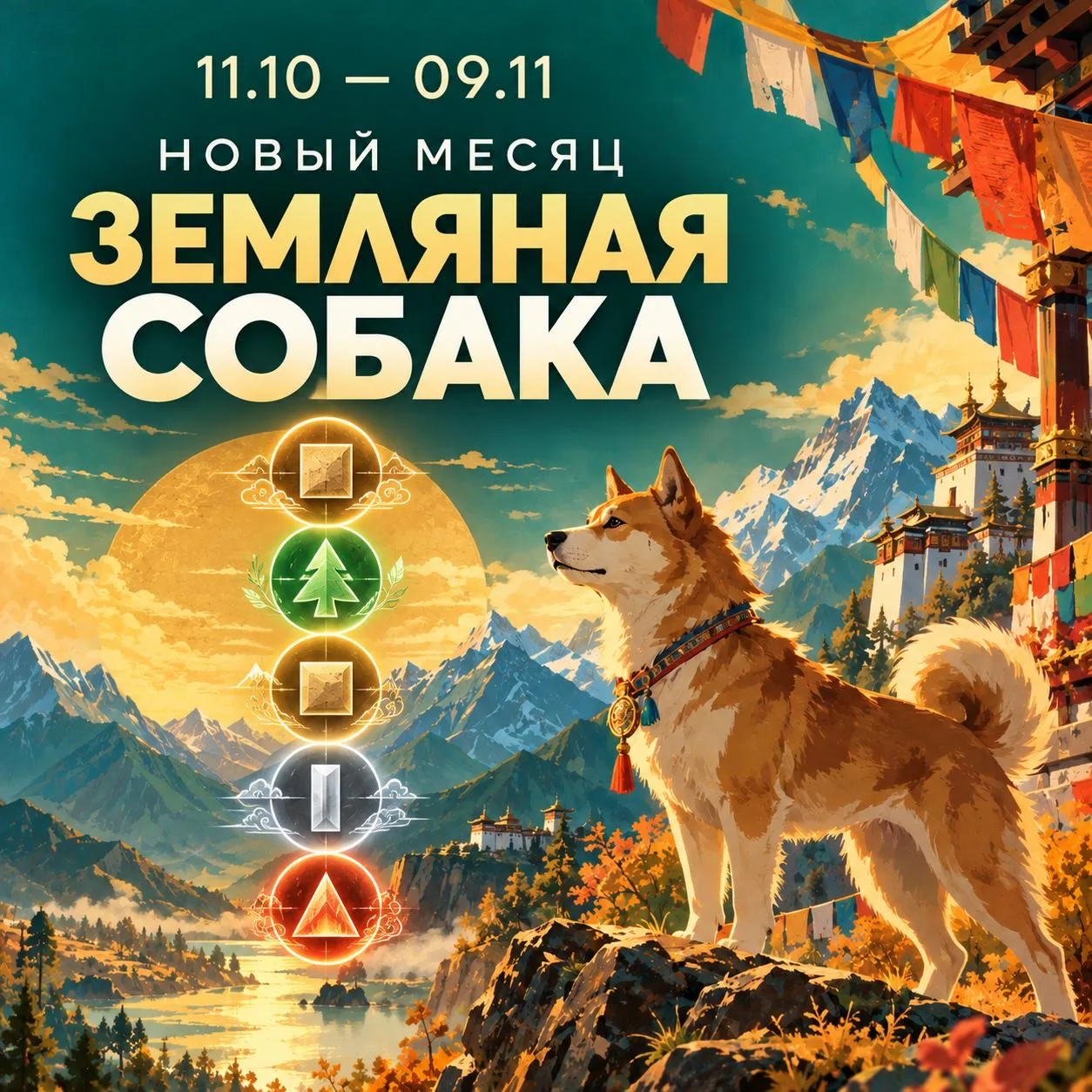 Новый месяц — Земляная Собака