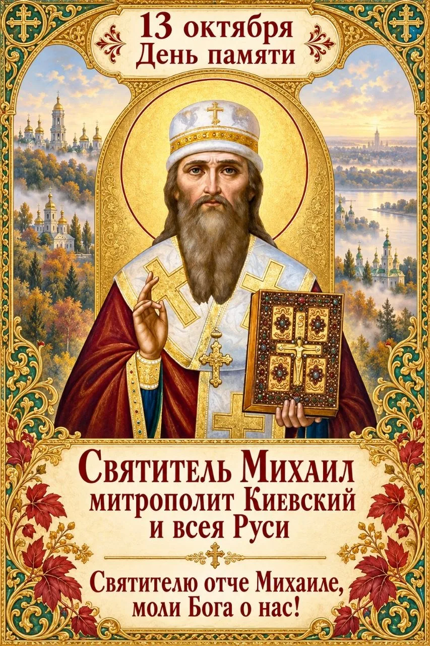 Святитель Михаил, митрополит Киевский и всея Руси