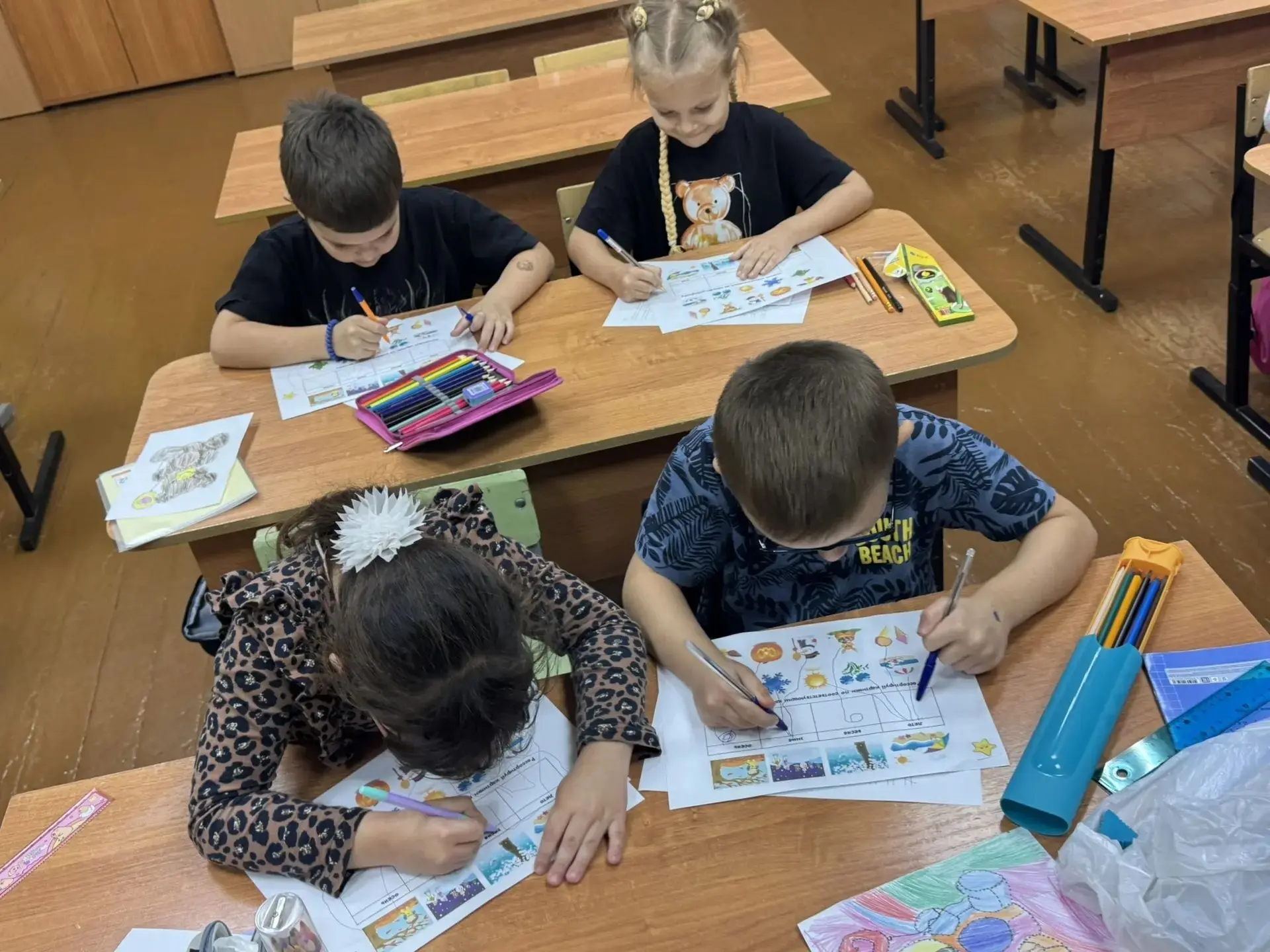 🌿💫🌿В нашем классе вчера побывали все четыре времени года! Обучающиеся отправились в ...