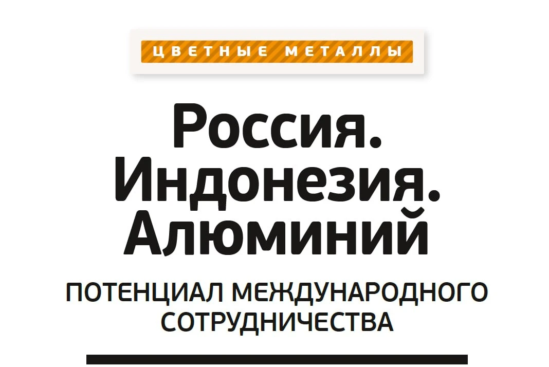 Россия. Индонезия. Алюминий Потенциал международного сотрудничества