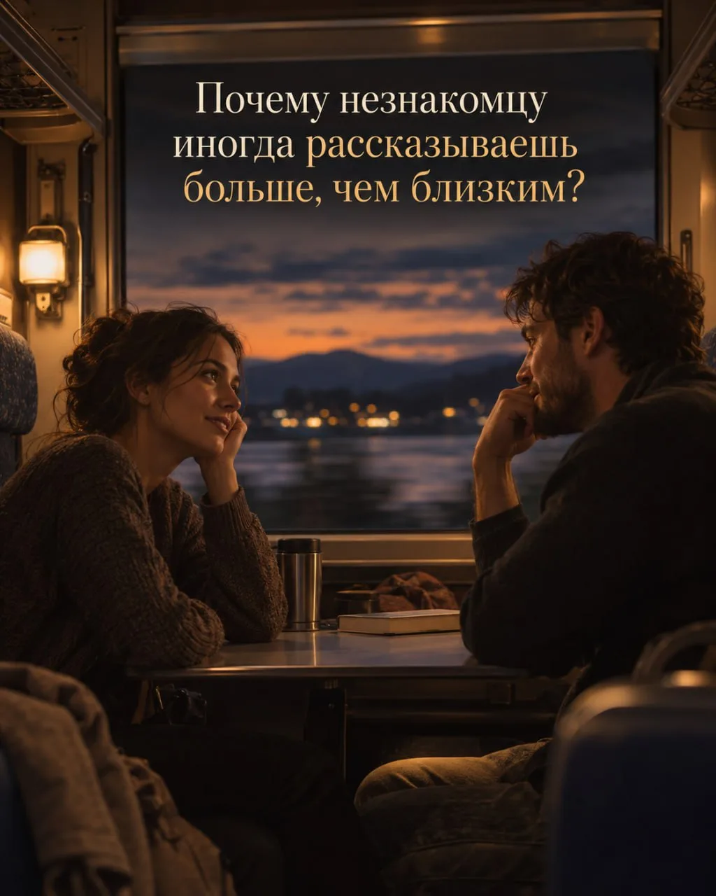 Почему иногда незнакомцу рассказываешь то, чего не говоришь близким?