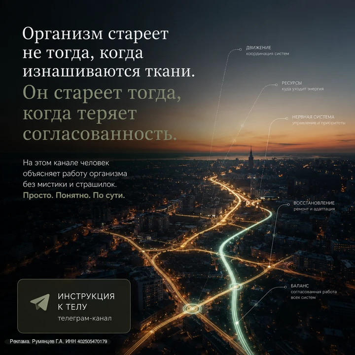В одном канале прочитал фразу: