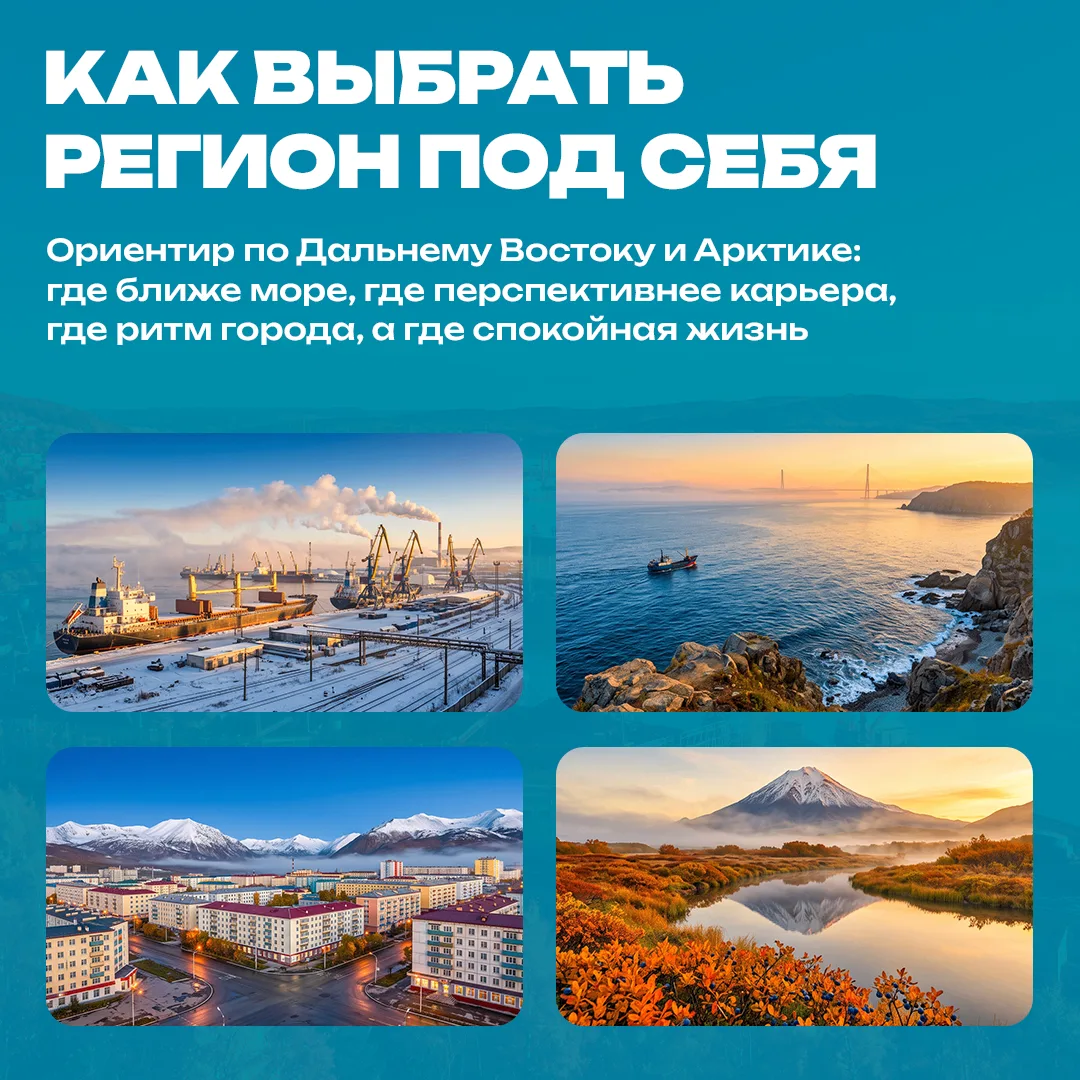 Переехать на Дальний Восток или в Арктику – это еще полдела. Осталось понять куда 👀