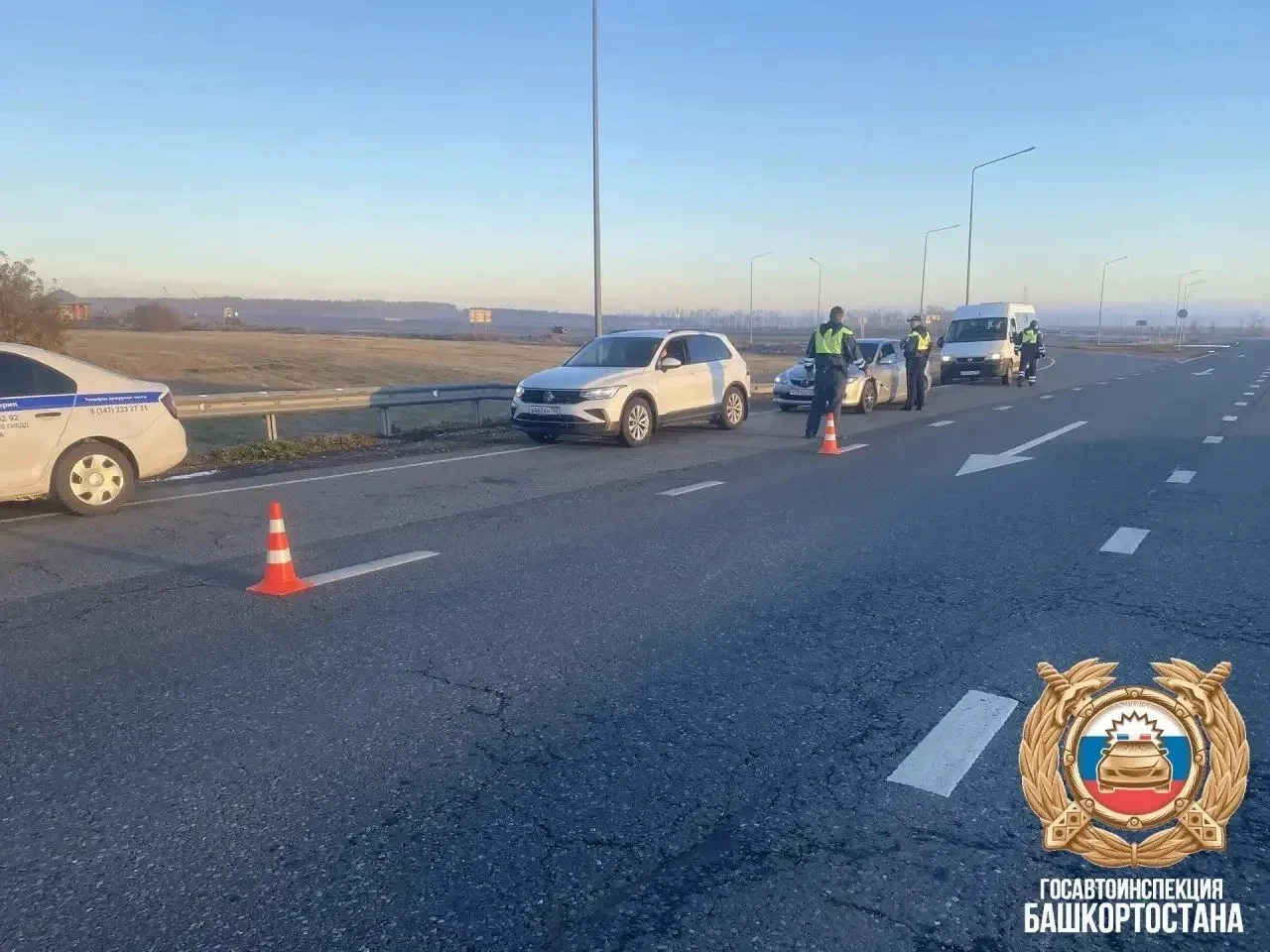 🚧 На трассах Башкирии сегодня массово проверяют водителей