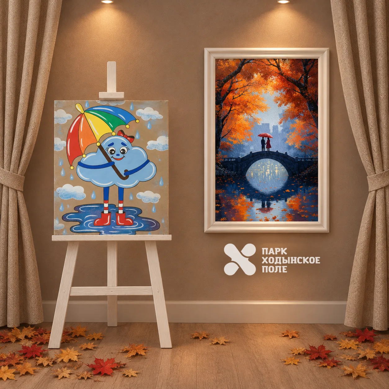 🎨 Творческая суббота в парке «Ходынское поле»!