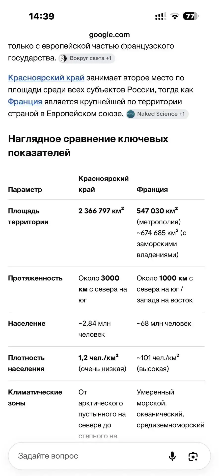 Информация к размышлению....