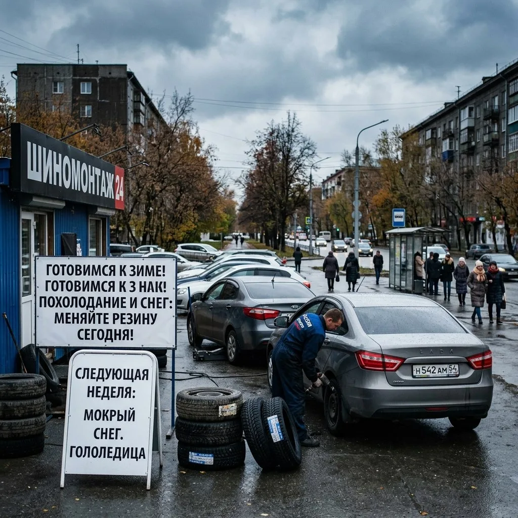 Новосибирск готовится к первому снегу