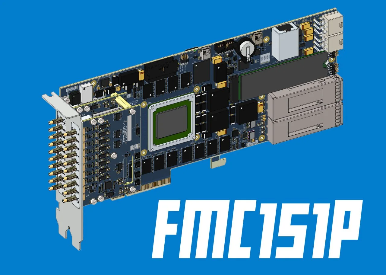 ⚙️ Создан российский несущий модуль FMC151P для радиолокации, SDR, цифровой обработки с...