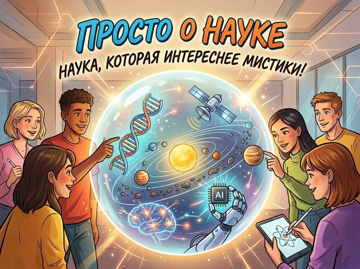 Канал в МАХ о науке для любознательных людей!