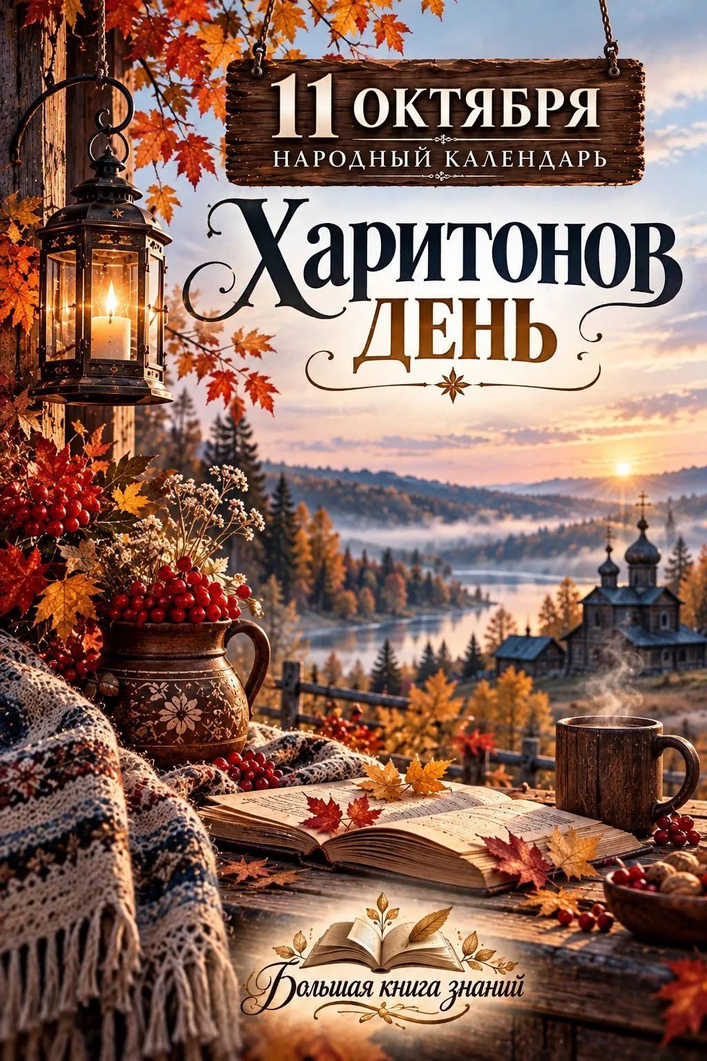 🍂 11 ОКТЯБРЯ — ХАРИТОНОВ ДЕНЬ