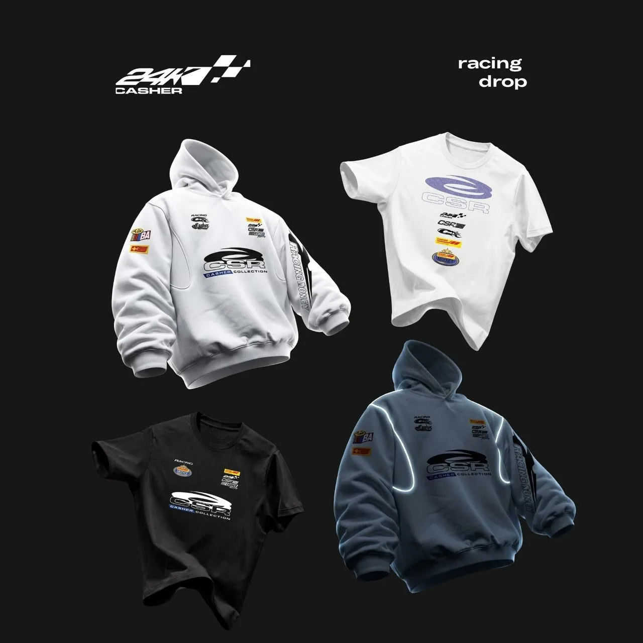 🫂 CASHER выпустил коллекцию RACING