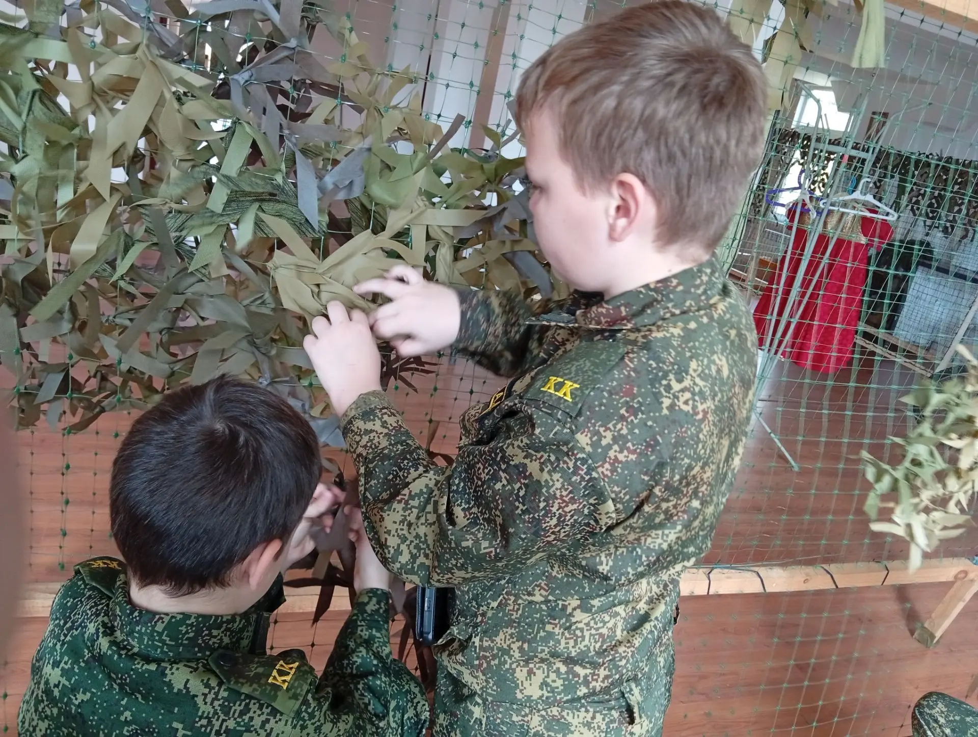 Казачата 4 "Б" класса МБОУ ЦО №21 Богородского городского округа МО ХКО ПЕРОВСКОЕ Моско...