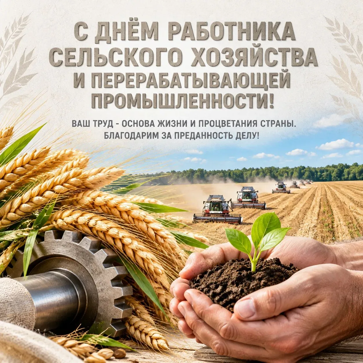 Уважаемые работники сельского хозяйства, ветераны отрасли!