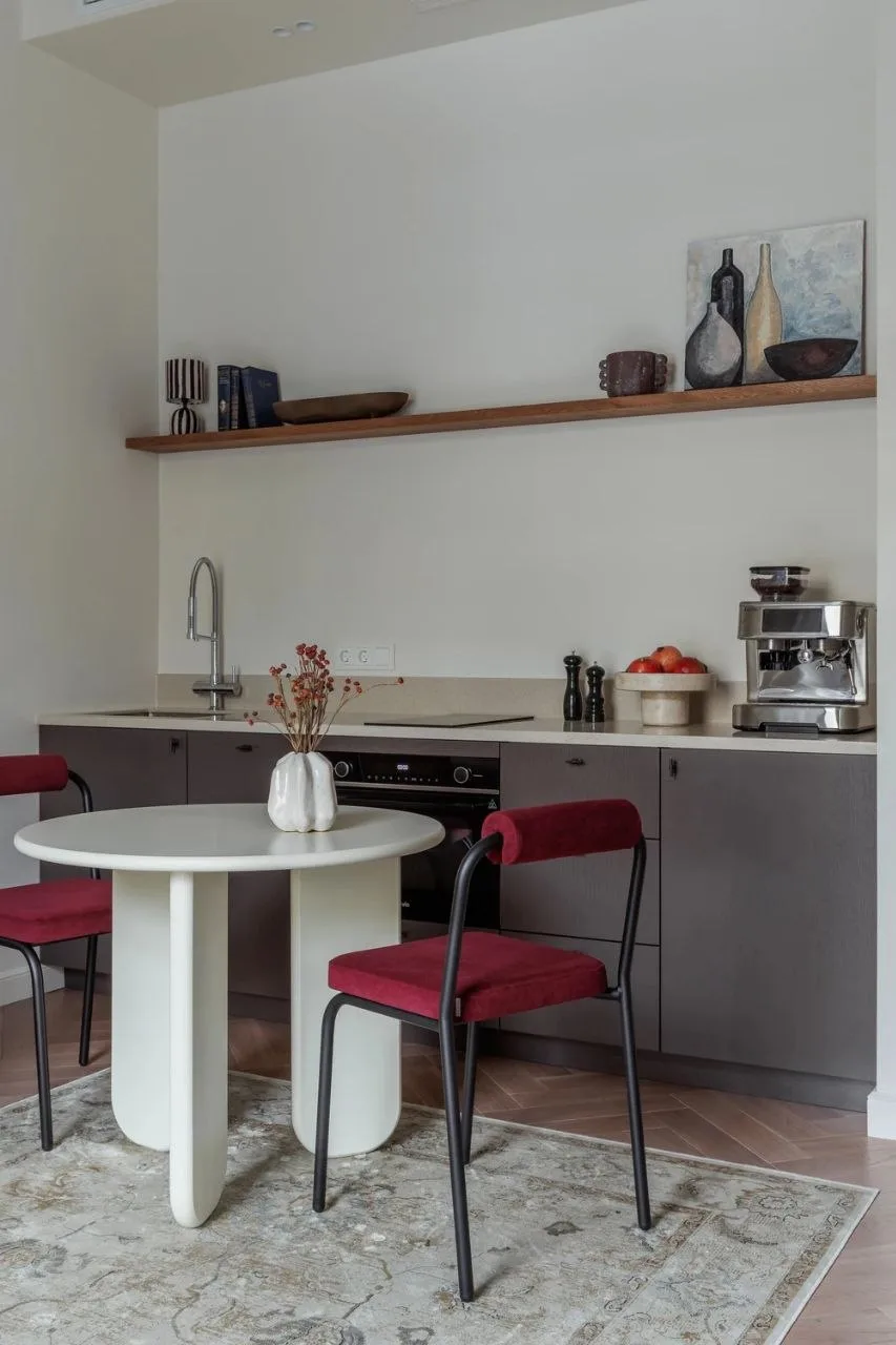 Квартира 47,8 м² в московском квартале Art Residence — немного Парижа, классика и неожи...