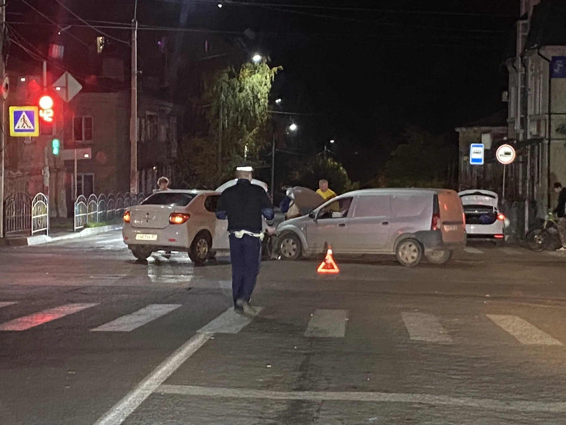 ⚠️ ДТП на перекрестке улиц Пушкина и Дружбы народов.