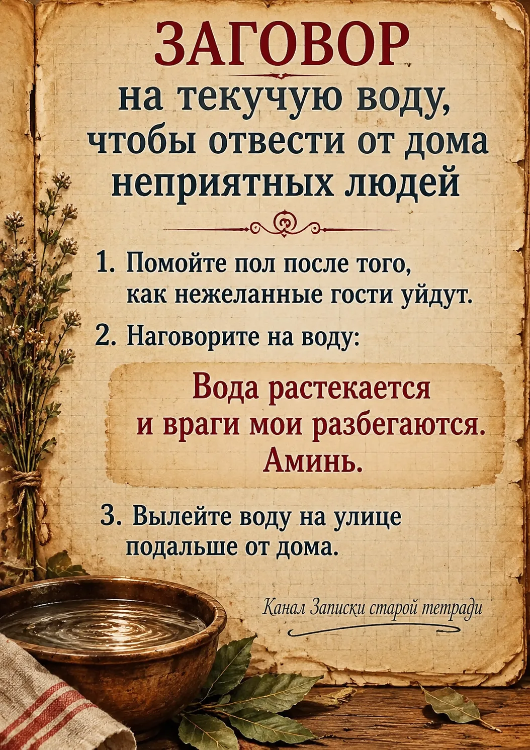 ЗАПИСКИ СТАРОЙ ТЕТРАДИ Подпишись