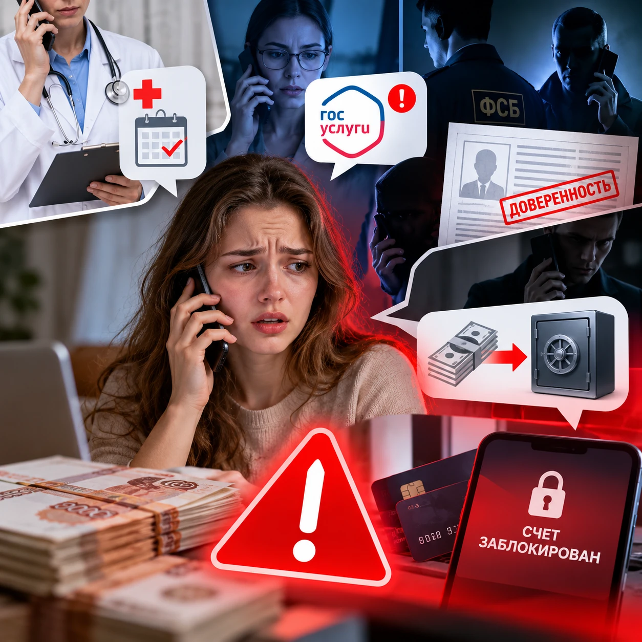 💸🚨 ЗАПИСАЛАСЬ НА ДИСПАНСЕРИЗАЦИЮ — ПОТЕРЯЛА 385 ТЫСЯЧ! КИРОВЧАНКУ ОБМАНУЛИ МОШЕННИКИ