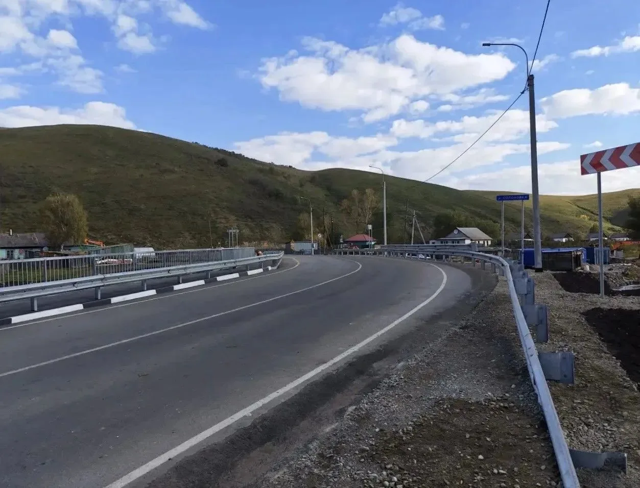Два моста восстановили в Солонешенском районе Алтайского края