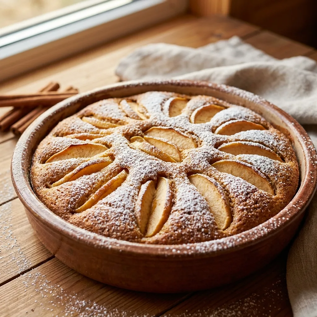 Коврижка «С яблоками»